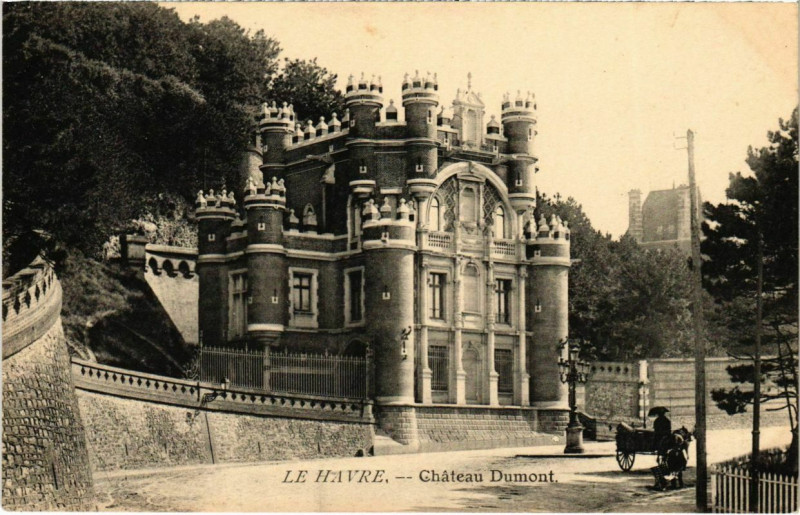Carte postale ancienne Le Havre - Chateau Dumont au Havre