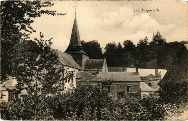 Carte postale ancienne Longueville