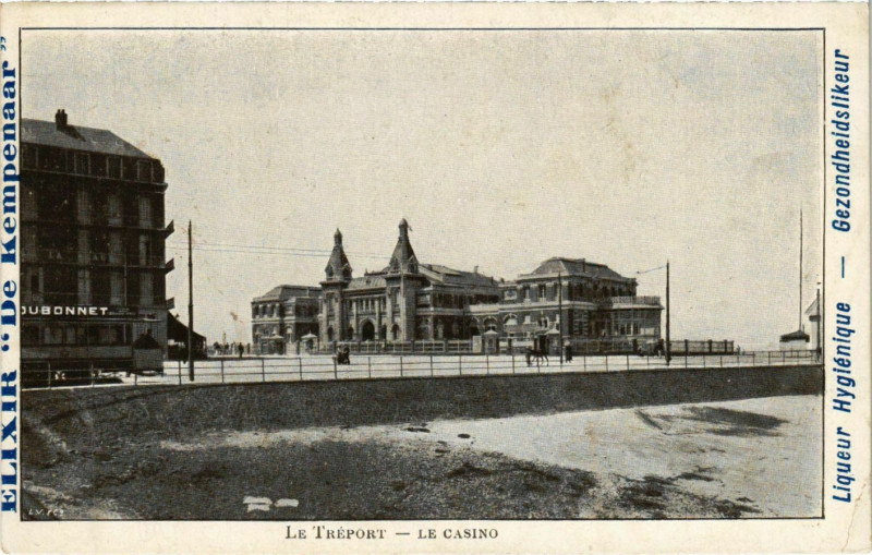 Carte postale ancienne Le Tréport Le Casino au Tréport