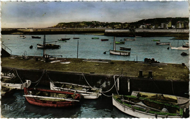 Carte postale ancienne Le Havre Port au Havre