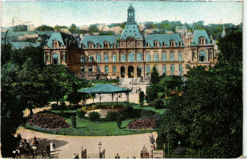 Carte postale ancienne Le Havre Hotel de Ville au Havre
