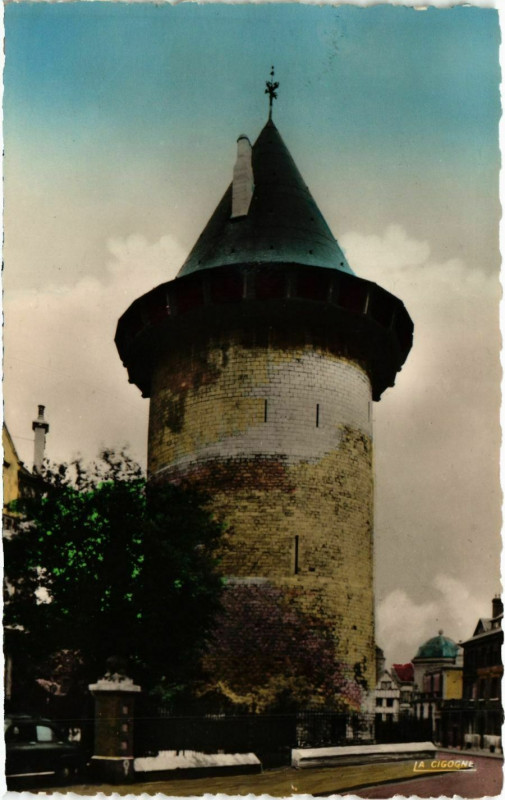 Carte postale ancienne Rouen La Tour Jeanne d'Arc à Rouen