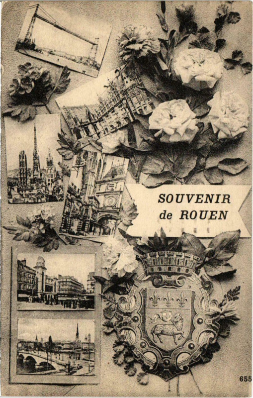 Carte postale ancienne Rouen à Rouen