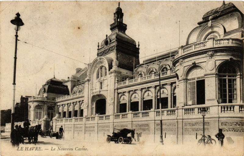 Carte postale ancienne Le Havre Le Nouveau Casino au Havre