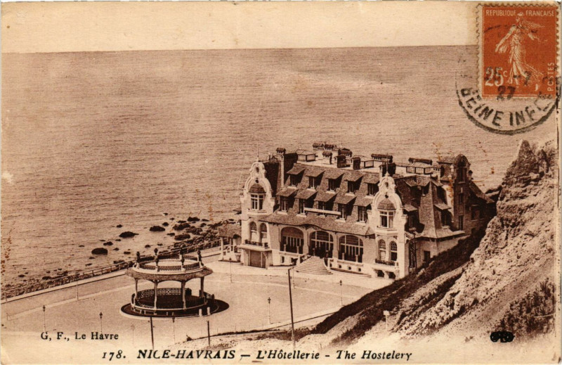 Carte postale ancienne Nice-Havrais L'Hotellerie