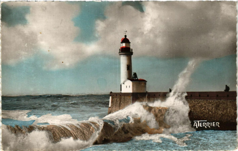 Carte postale ancienne Le Treport La Cote d'Opale