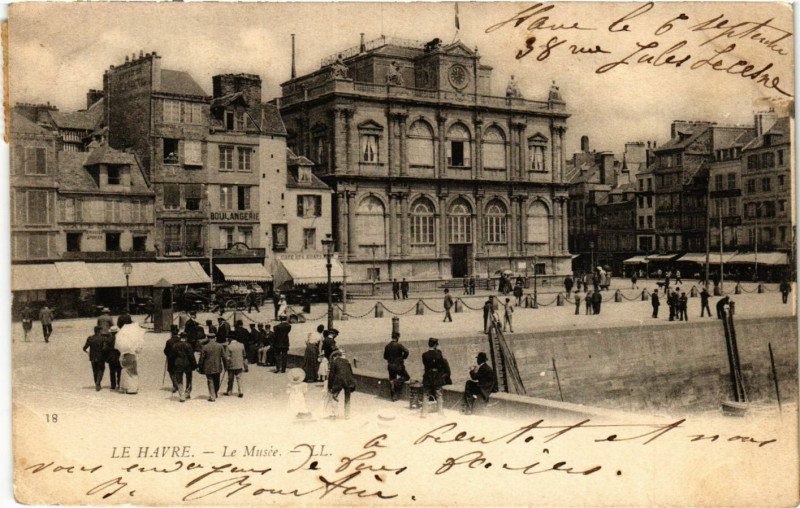 Carte postale ancienne Le Havre Le Musée au Havre