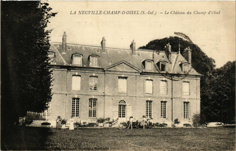 Carte postale ancienne Le Chateau du Champ d'Oisel