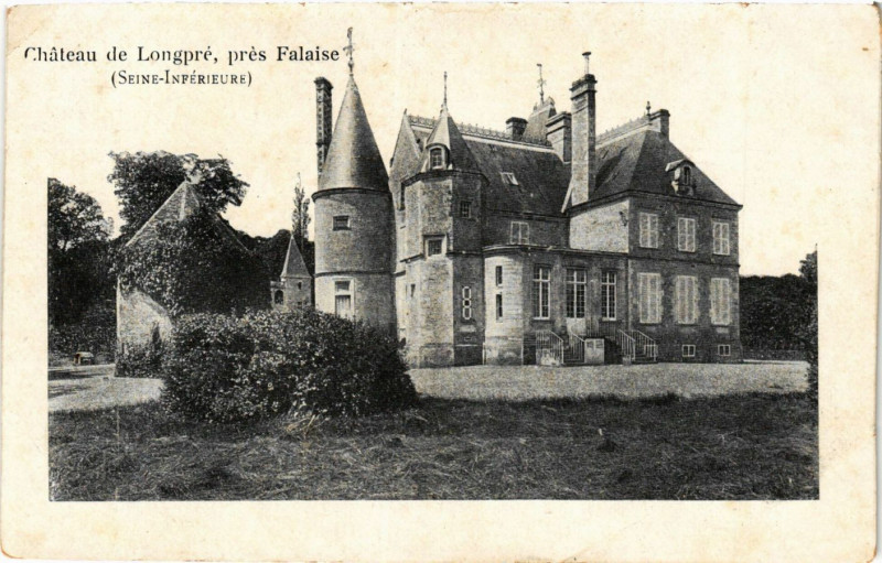 Carte postale ancienne Chateau de Longpre pres Falaise