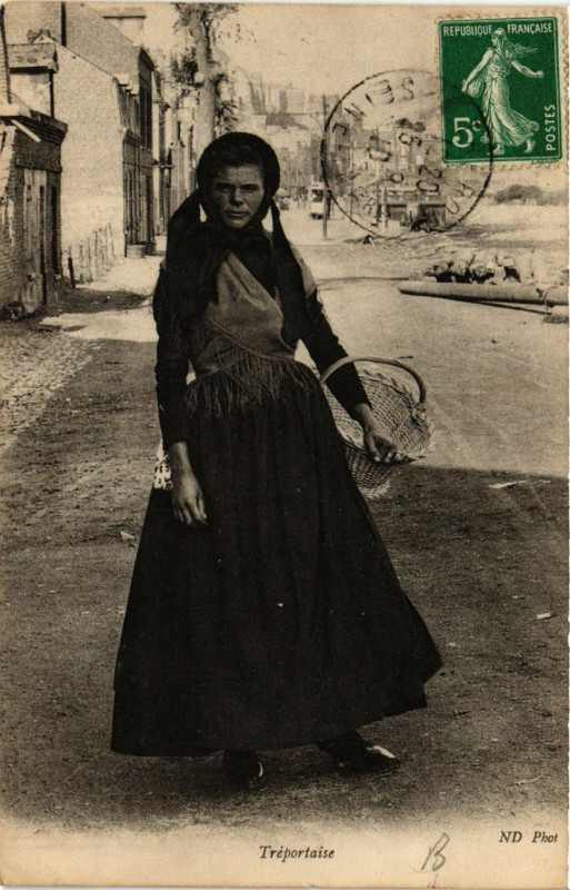 Carte postale ancienne TREPORTaise