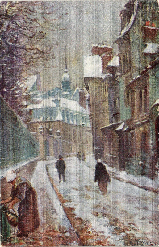 Carte postale ancienne Rouen Pitt.-Rue de l'Epée à Rouen