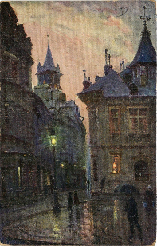 Carte postale ancienne Rouen Pitt.-Place de la Pucelle à Rouen