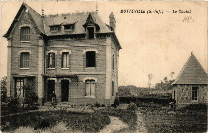 Carte postale ancienne Motteville-Le Chalet à Motteville