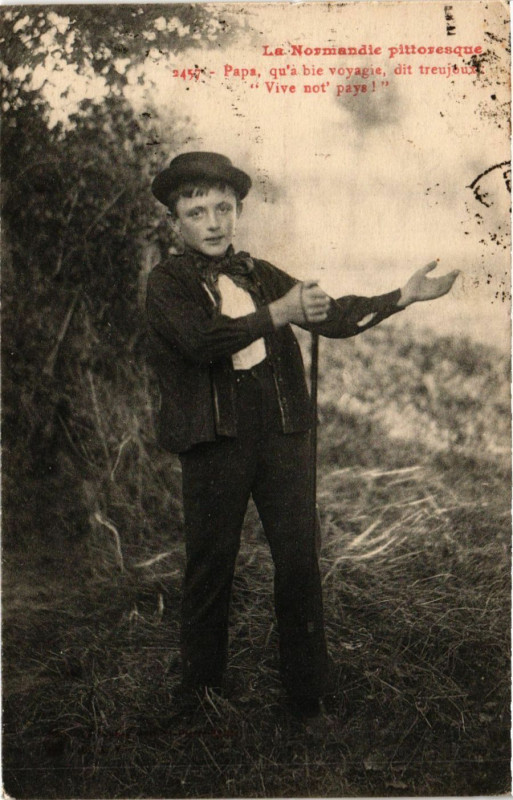 Carte postale ancienne La Normandie Pitt.