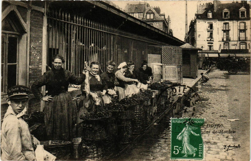 Carte postale ancienne Dieppe à Dieppe
