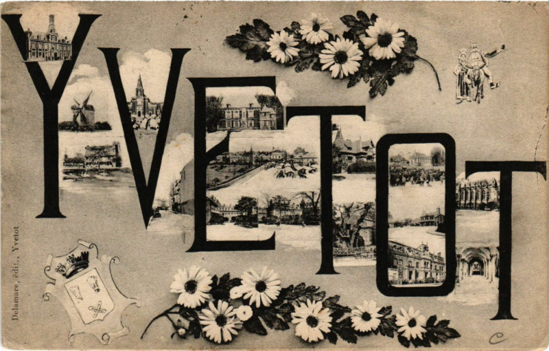 Carte postale ancienne Yvetot à Yvetot