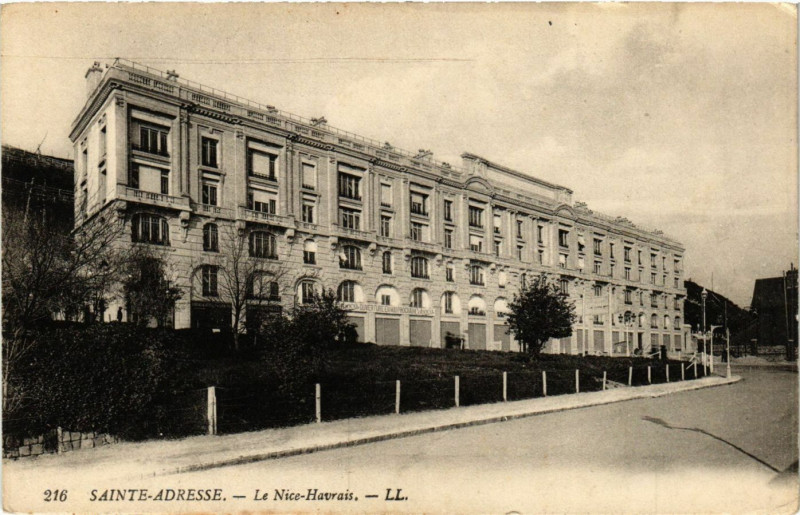 Carte postale ancienne Sainte-Adresse-Le Nice-Havrais à Sainte-Adresse