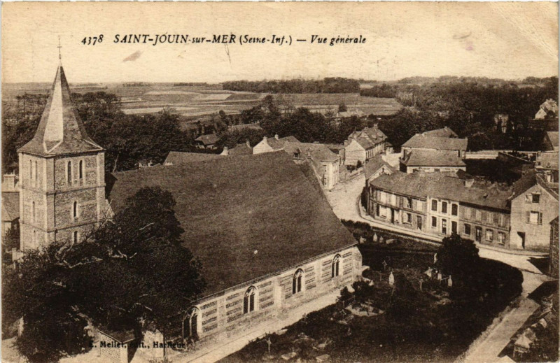 Carte postale ancienne Saint-Jouin-sur-Mer Vue générale