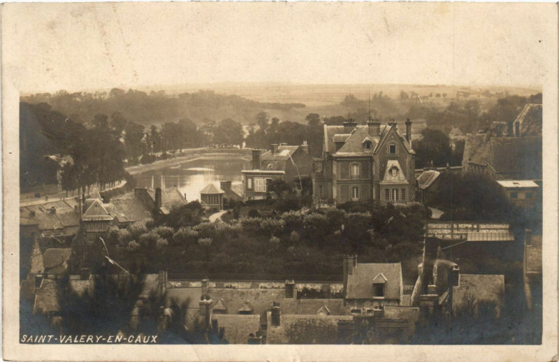 Carte postale ancienne Saint-Valery en Caux à Ry