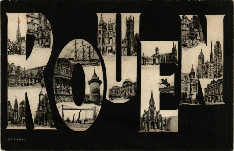 Carte postale ancienne Rouen à Rouen
