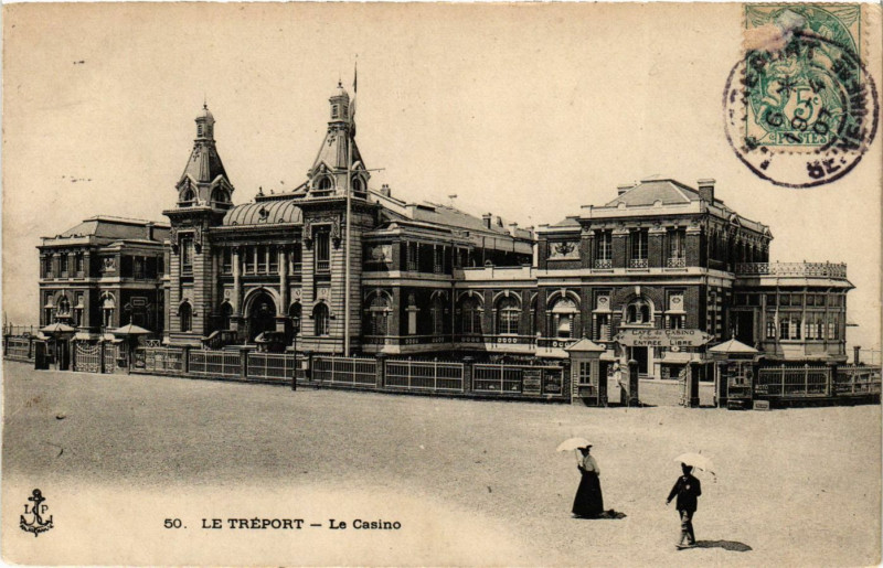 Carte postale ancienne Le Treport-Le Casino au Tréport