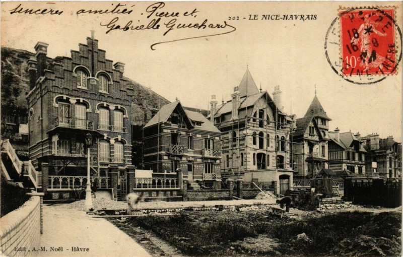 Carte postale ancienne Le Nice-Havrais