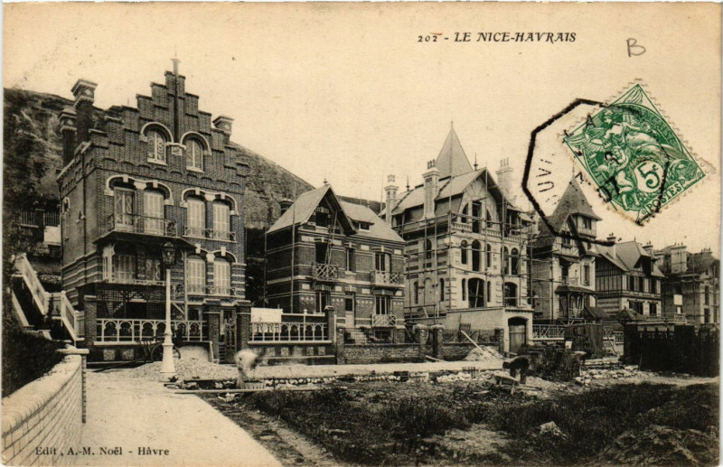 Carte postale ancienne Le Nice-Havrais