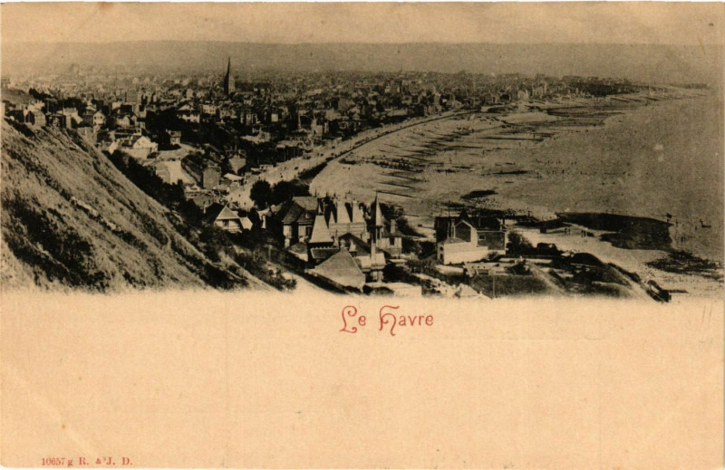 Carte postale ancienne Le Havre au Havre