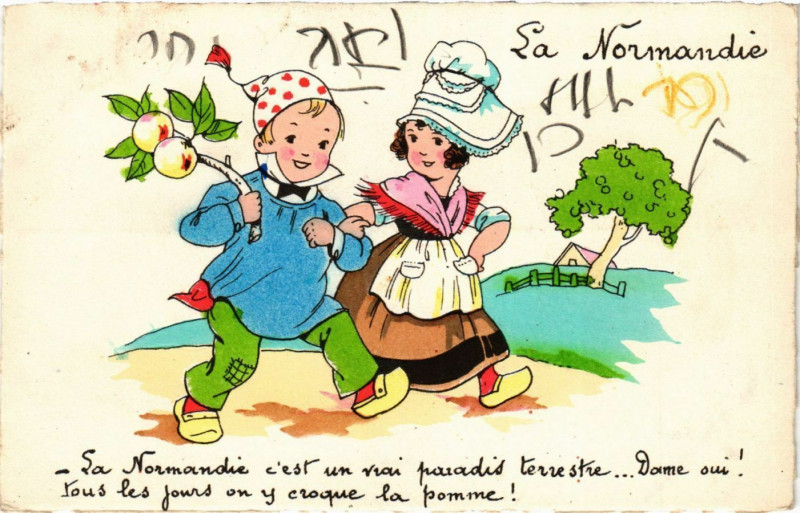 Carte postale ancienne La Normandie