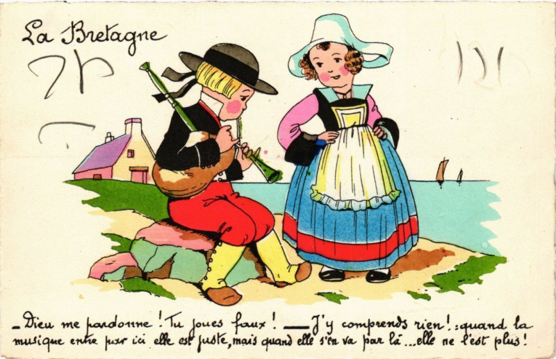 Carte postale ancienne La Bretagne