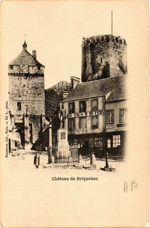 Carte postale ancienne Chateau de Briquebec