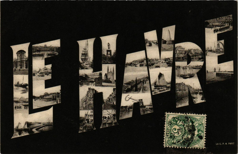 Carte postale ancienne Le Havre au Havre