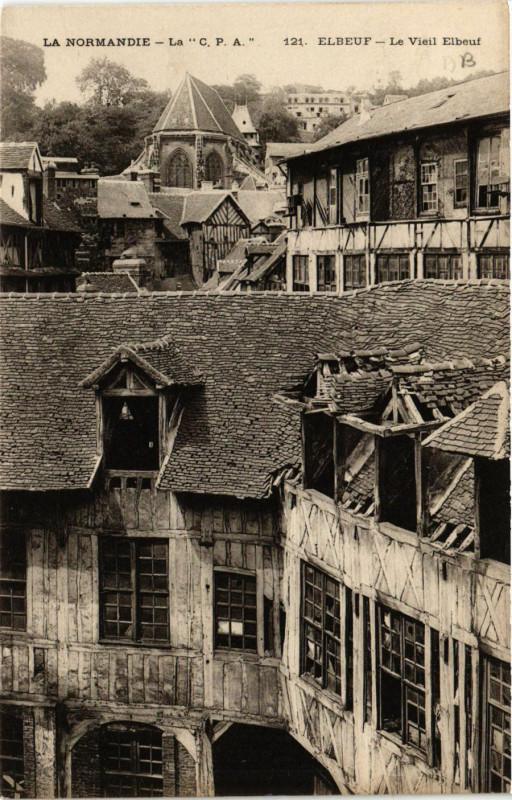 Carte postale ancienne Elbeuf-Le Vieil Elbeuf à Elbeuf