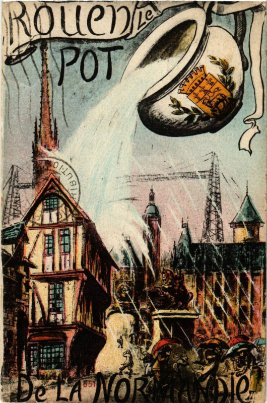 Carte postale ancienne Rouen à Rouen