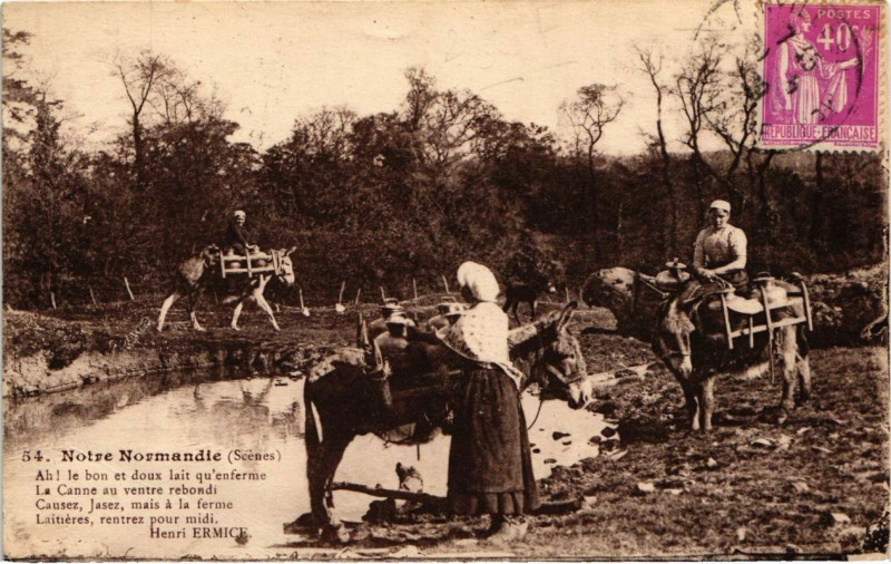 Carte postale ancienne Notre Normandie