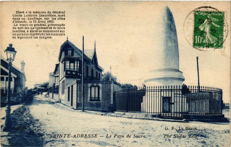 Carte postale ancienne Sainte-Adresse - Le Pain de Sucre à Sainte-Adresse