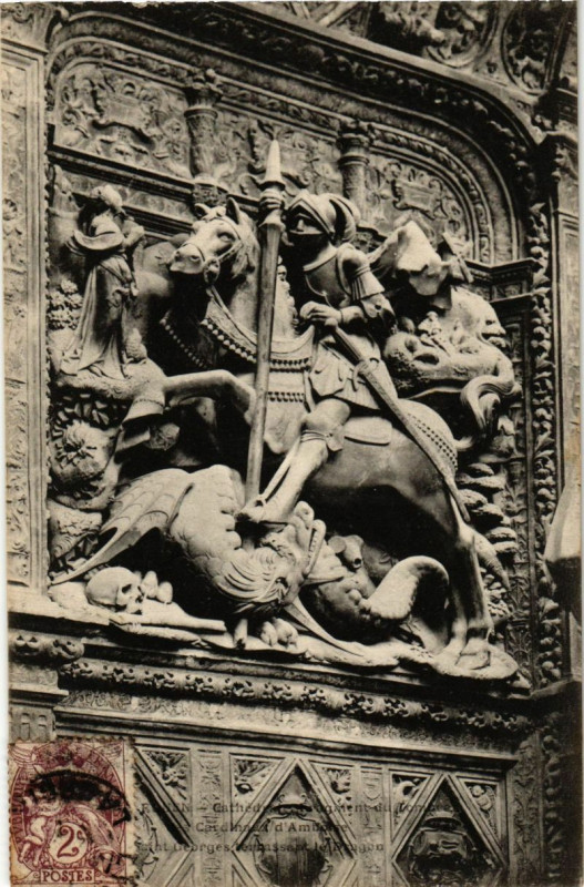 Carte postale ancienne Rouen - Cathedrale à Rouen