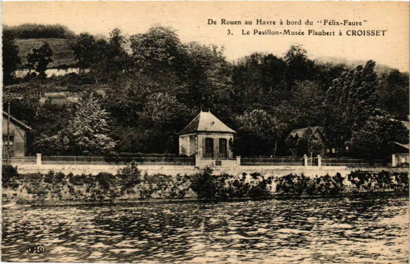 Carte postale ancienne Croisset - Le Pavillon-Musée Flaubert