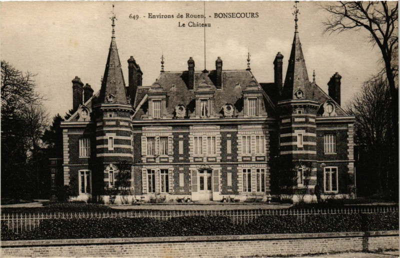 Carte postale ancienne Bon-Secours - Le Chateau