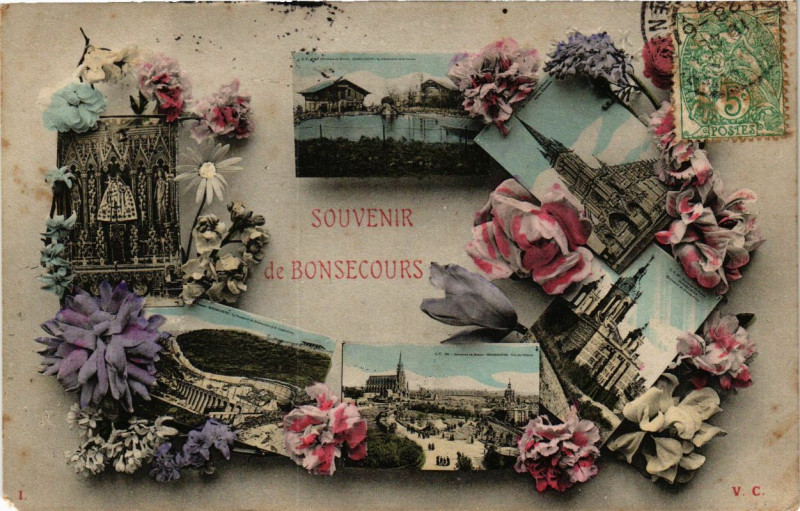 Carte postale ancienne Souvenir de Bon-Secours