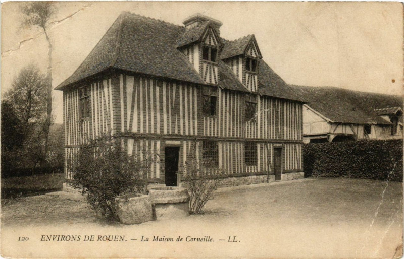 Carte postale ancienne La Maison de Corneille