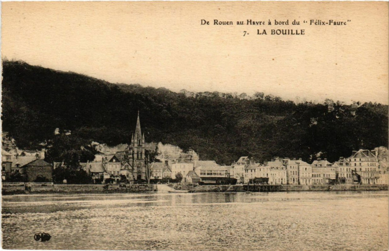 Carte postale ancienne La Bouille à La Bouille