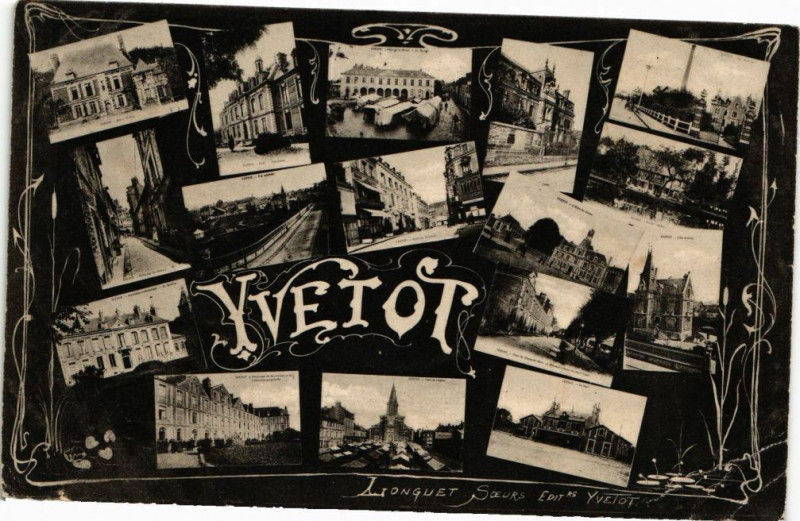 Carte postale ancienne Yvetot à Yvetot