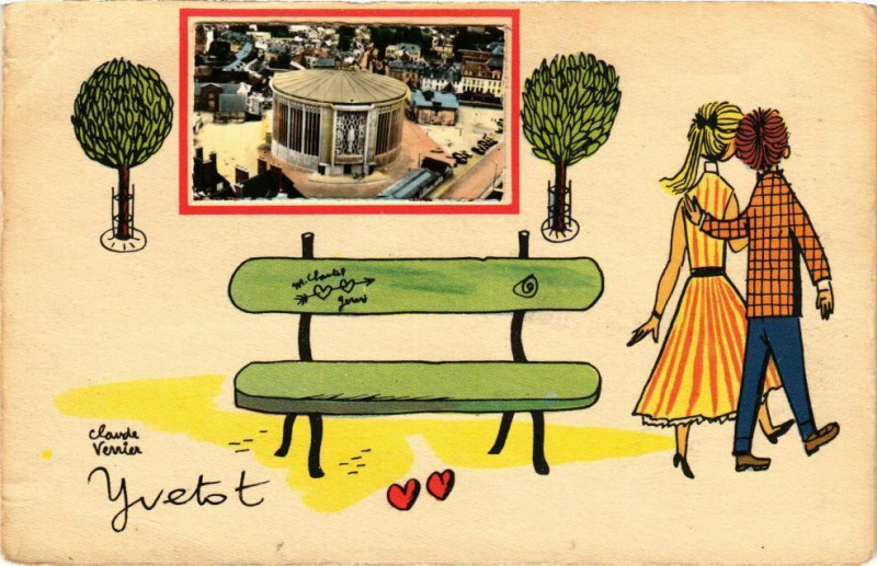 Carte postale ancienne Yvetot à Yvetot