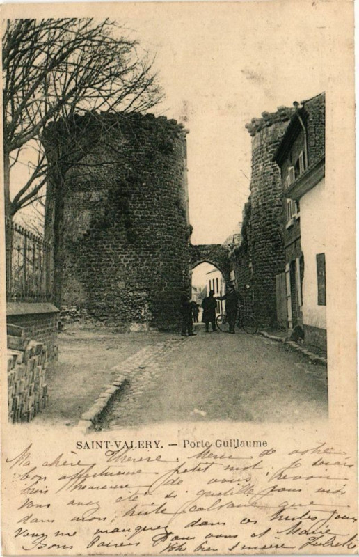 Carte postale ancienne Saint-Valery-Porte Guillaume à Ry