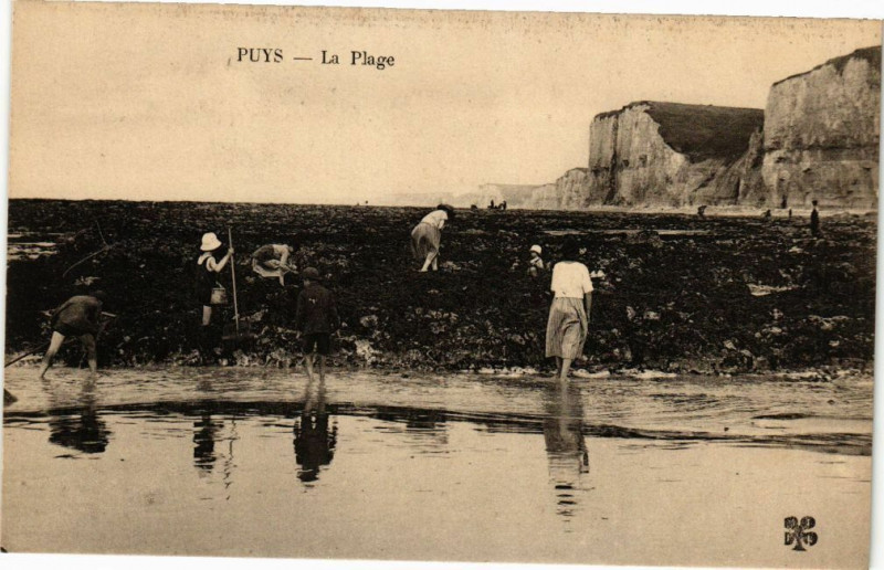 Carte postale ancienne Puys-La Plage