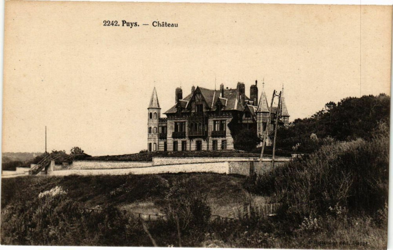 Carte postale ancienne Puys-Chateau