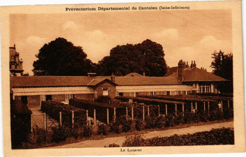 Carte postale ancienne Le Lazaret