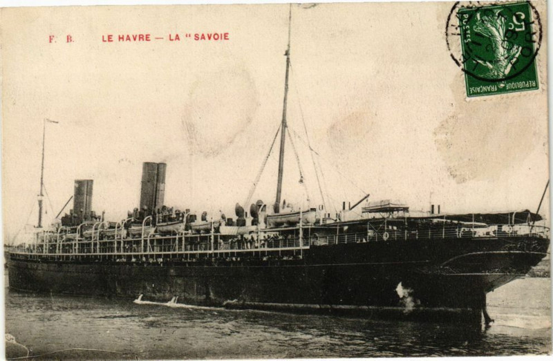 Carte postale ancienne Le Havre-La Savoie au Havre