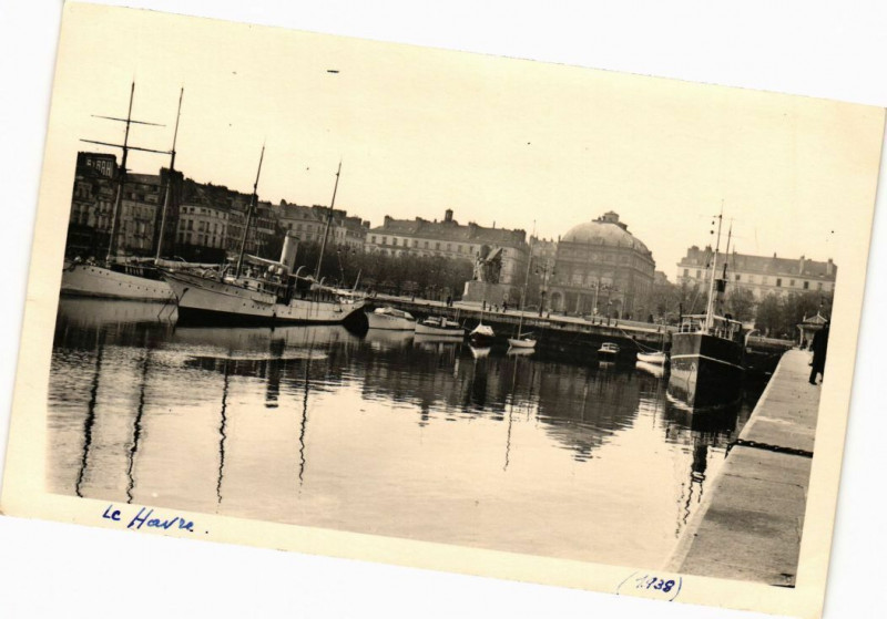 Carte postale ancienne Le Havre-Carte photo au Havre